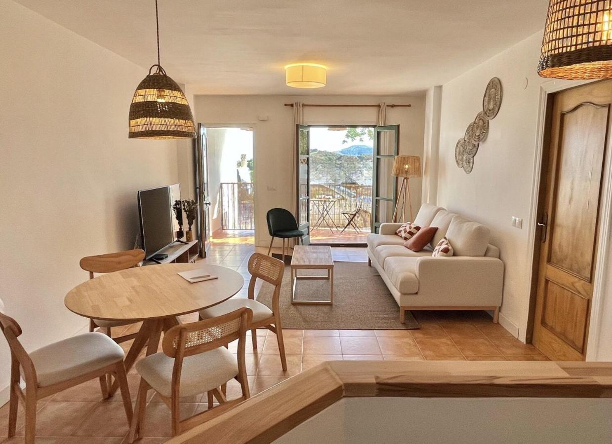 Casa La Aguanosa Con Piscina Y Vistas Al Mar Daire Frigiliana Dış mekan fotoğraf